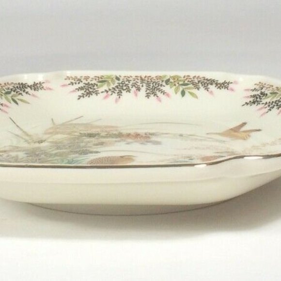 Vintage Otagiri Quail plate Asian bird decorative - Picture 3 of 8